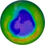 Antarctic Ozone 2011-10-24